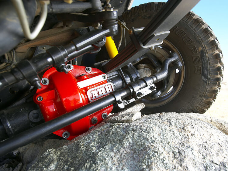 Drivetrain parts including axles, differentials and transfer cases